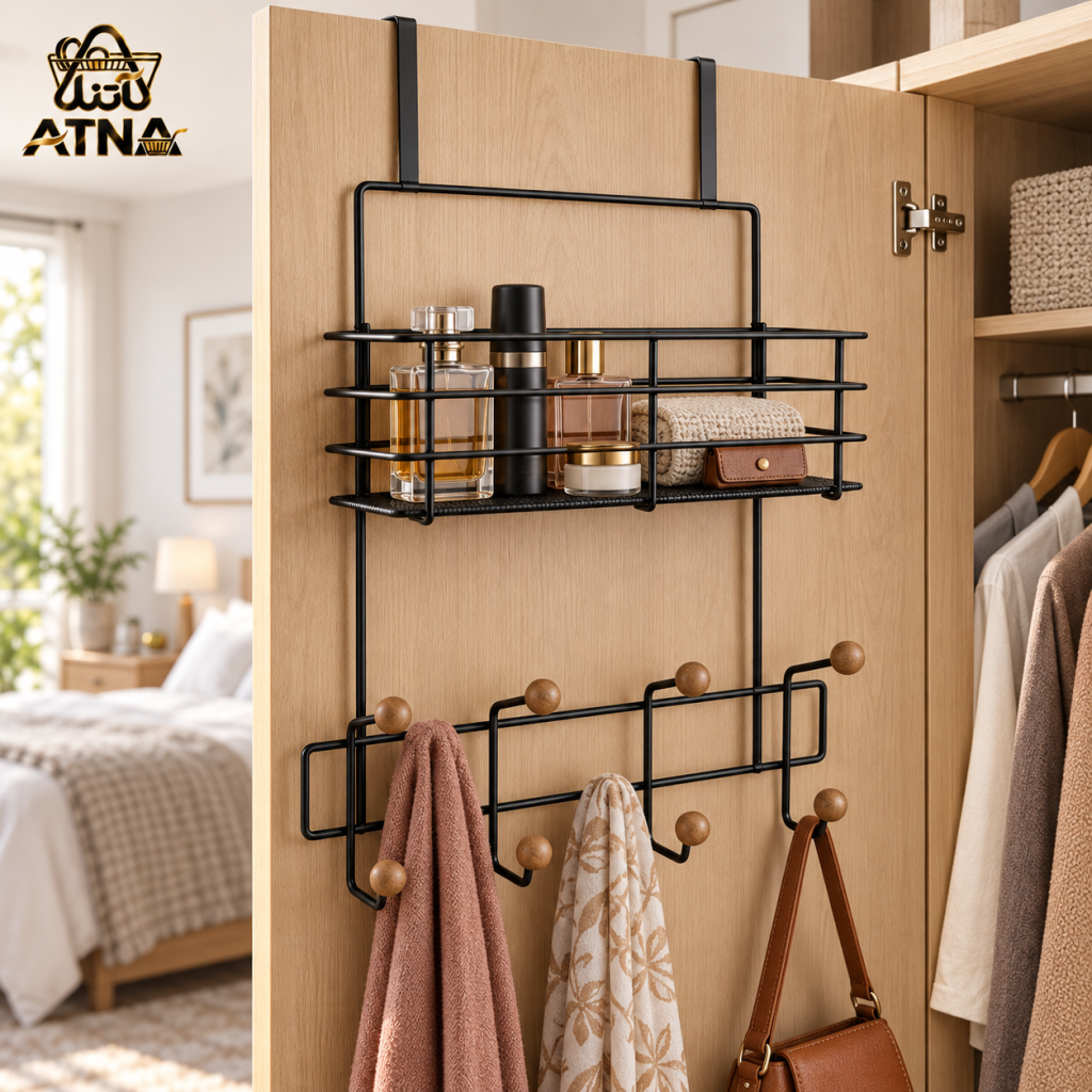 نظم‌دهنده و رخت‌آویز پشت‌دری طرح گندم – کد ۲۰۶